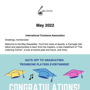 May 2022 Newsletter