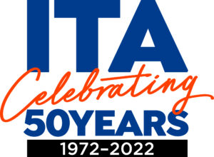Text-based image reads: "ITA Celebrating 50 Years 1972-2022"