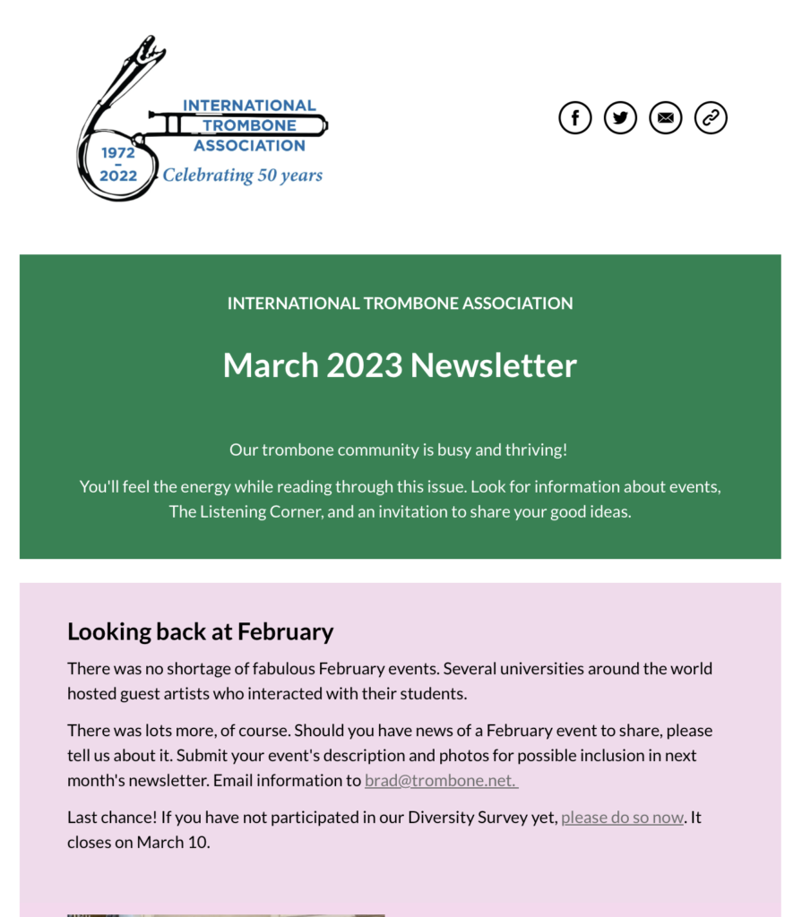 ITA Newsletter March 2023 thumbnail image